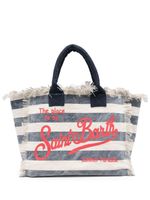 MC2 Saint Barth sac à main à logo imprimé - Tons neutres