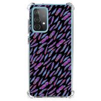 Samsung Galaxy A52 4G/5G Doorzichtige Silicone Hoesje Feathers Color