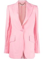 Stella McCartney blazer à simple boutonnage - Rose - thumbnail