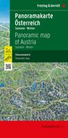 Wandelkaart Österreich Panoramakarte | Freytag & Berndt Wandelkaart Österreich Panoramakarte | Freytag & Berndt