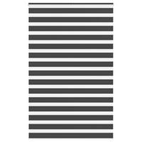 VidaXL Zebra rolgordijn 150x200 cm stofbreedte 145,9 cm zwart