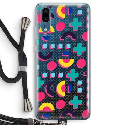 8-bit N°2: Huawei P20 Transparant Hoesje met koord