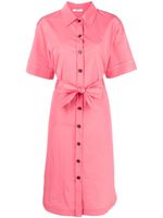 Peserico robe-chemise à manches courtes - Rose