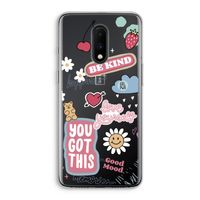 Positivity: OnePlus 7 Transparant Hoesje