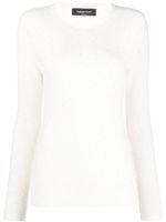 Fabiana Filippi sequinned fine-knit jumper - Blanc - thumbnail