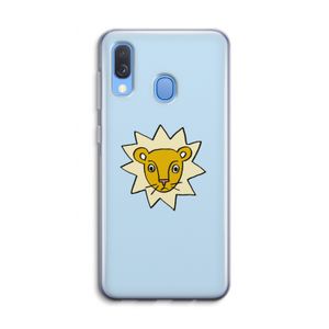Kleine leeuw: Samsung Galaxy A40 Transparant Hoesje