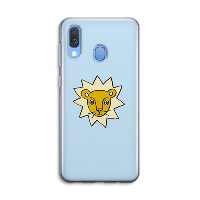 Kleine leeuw: Samsung Galaxy A40 Transparant Hoesje