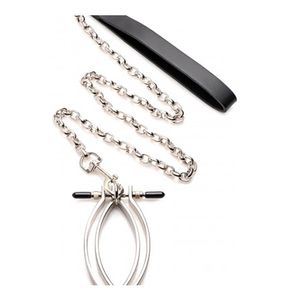 Pussy Tugger Adjustable Pussy Clamp with Leash