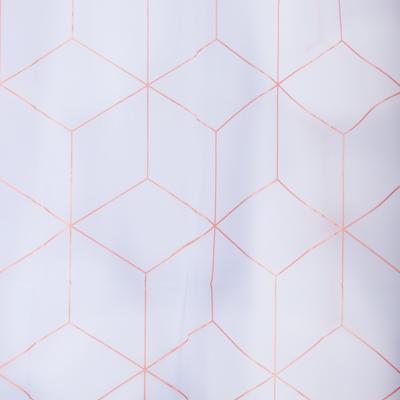 Differnz Pastillo douchegordijn 100% PEVA - waterdicht - 180 x 200 cm