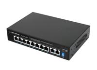 Esperanza ENS106 10-poorts Poe-switch 10/100 96W
