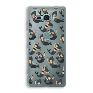 Zeemeermin: Sony Xperia XZ2 Compact Transparant Hoesje