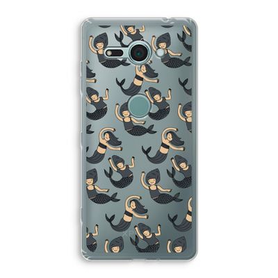 Zeemeermin: Sony Xperia XZ2 Compact Transparant Hoesje