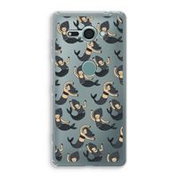 Zeemeermin: Sony Xperia XZ2 Compact Transparant Hoesje