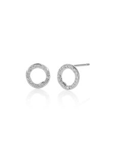 Monica Vinader puces d'oreilles Riva - Argent