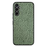 Samsung Galaxy A15 hoesje - Green confetti