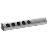 923.011  - Socket outlet strip stainless steel 923.011 - thumbnail