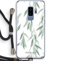 Branch up your life: Samsung Galaxy S9 Plus Transparant Hoesje met koord