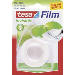 tesa 57414-00005-03 tesafilm Invisible Transparant (l x b) 33 m x 19 mm 1 stuk(s)