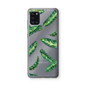 Lange bladeren: Samsung Galaxy A31 Transparant Hoesje