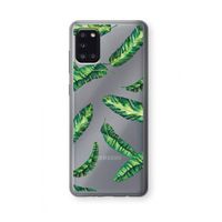 Lange bladeren: Samsung Galaxy A31 Transparant Hoesje