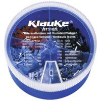 Klauke ST31B Assortiment adereindhulzen 0.5 mm², 0.75 mm², 1 mm², 1.5 mm², 2.5 mm² Deels geïsoleerd Wit, Blauw, Rood, Zwart, Grijs 400 onderdelen - thumbnail