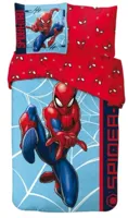 SpiderMan Dekbedovertrek blauw/rood 140 x 200 cm - 65 x 65 cm SpiderMan Dekbedovertrek blauw/rood 140 x 200 cm - 65 x 65 cm