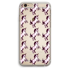 Musketon Unicorn: iPhone 6 Plus / 6S Plus Transparant Hoesje