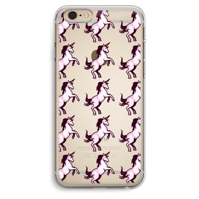 Musketon Unicorn: iPhone 6 Plus / 6S Plus Transparant Hoesje