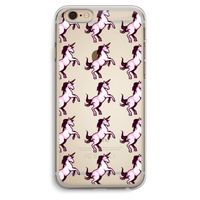 Musketon Unicorn: iPhone 6 Plus / 6S Plus Transparant Hoesje