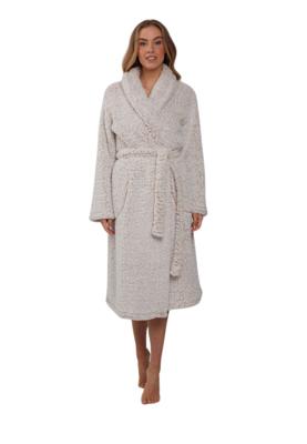 Teddy badjas - Extra dikke badjas teddylook-(60-62) 4XL