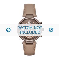 Horlogeband Michael Kors MK2629 Leder Taupe 12mm - thumbnail
