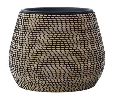 Pot bol wicker 45x45x36 cm - Driesprong collection