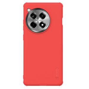 OnePlus 12R/Ace 3 Nillkin Super Frosted Shield Pro Hybride Hoesje - Rood