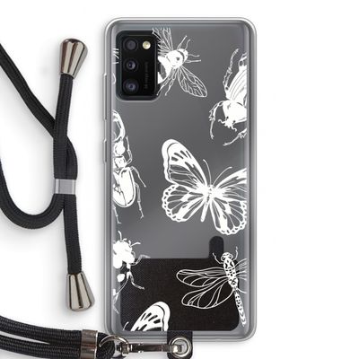 Tiny Bugs: Samsung Galaxy A41 Transparant Hoesje met koord