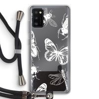 Tiny Bugs: Samsung Galaxy A41 Transparant Hoesje met koord