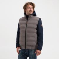 Travelin&apos; Men - bodywarmer - Dark Grijs - Maat XXL
