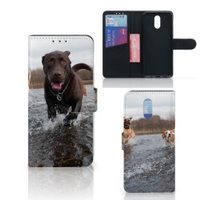 Nokia 2.3 Telefoonhoesje met Pasjes Honden Labrador - thumbnail