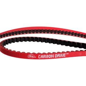 Gates aandrijfriem CDX Carbon Drive 115T 1265x12mm rood