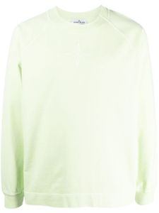 Stone Island sweat en coton à logo brodé - Vert