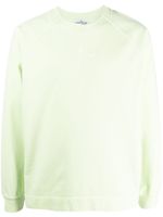 Stone Island sweat en coton à logo brodé - Vert