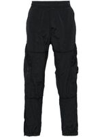 Stone Island pantalon de jogging à patch logo - Noir - thumbnail