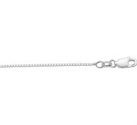 Ketting Venetiaans zilver 1,1 mm x 45 cm - thumbnail