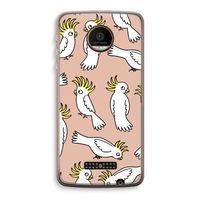 Papegaai: Motorola Moto Z Force Transparant Hoesje Papegaai: Motorola Moto Z Force Transparant Hoesje