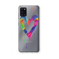 Melts My Heart: Samsung Galaxy A31 Transparant Hoesje Melts My Heart: Samsung Galaxy A31 Transparant Hoesje