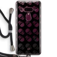 Musketon Skulls: HTC U12+ Transparant Hoesje met koord
