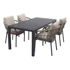 VDG Julia|Chaneo tuinset - 180x90 cm. - 5-delig