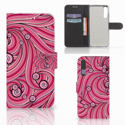 Huawei P20 Pro Hoesje Swirl Pink