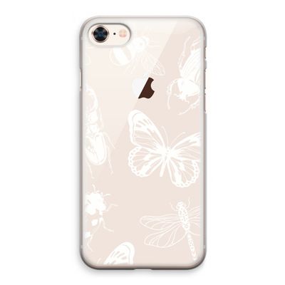 Tiny Bugs: iPhone 8 Transparant Hoesje