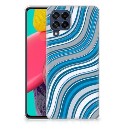 Samsung Galaxy M53 | TPU bumper | Waves Blue
