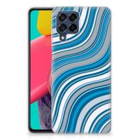 Samsung Galaxy M53 | TPU bumper | Waves Blue